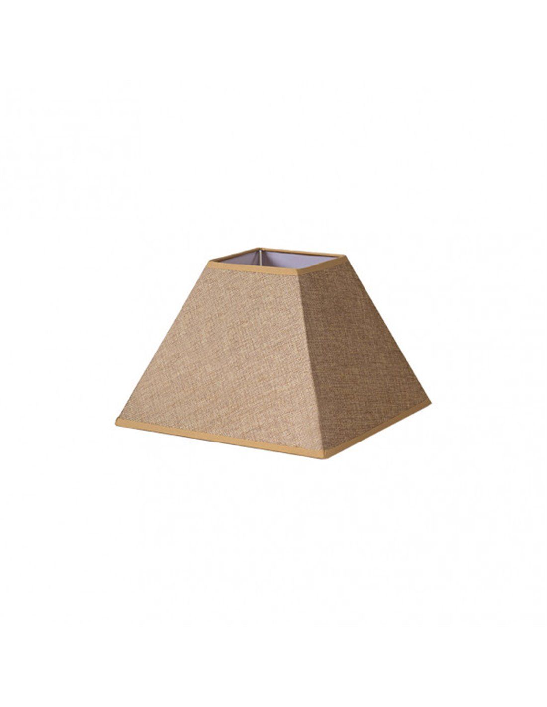 Piramide Divos Abat Jour E27 Marron 30dx13dx22h Saco Jute