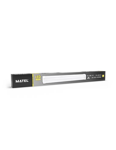 Regleta Led Integrado Matel Cuadrangular W Cm C Lida