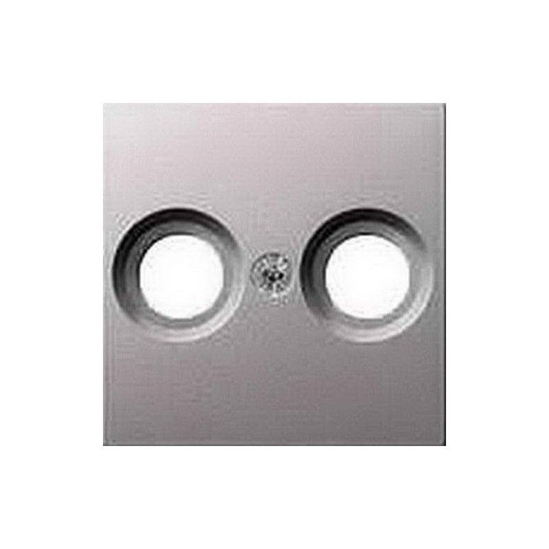 Tapa TV/r VALENA aluminio LEGRAND 770265