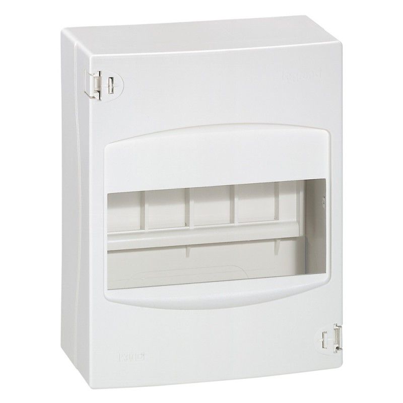 Caja cubrebornas 6 módulos blanco ral 9010 LEGRAND 001306