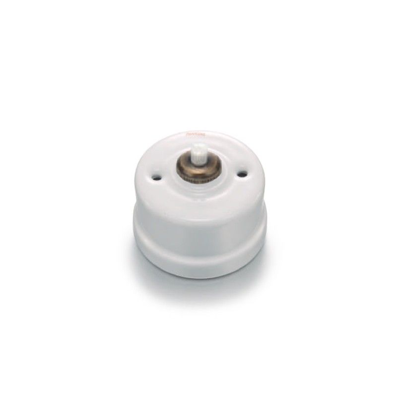 Interruptor unipolar blanco Garby de Fontini 30-306-17-1