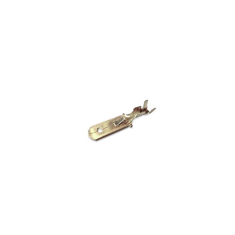 Borne faston mâle 6.3x25x13.8 mm 50 pcs