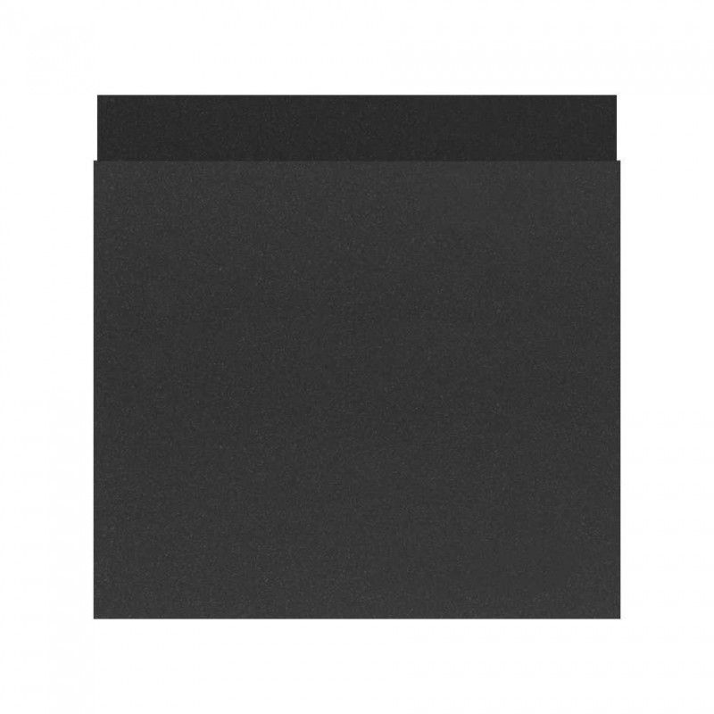 Simon 100 | Couvercle commutateur / commutateur pour carte avec microrupteur noir mat 10000078-238