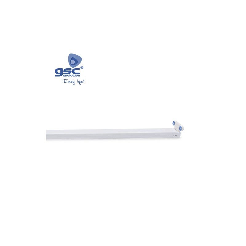 Regleta industrial para 2 tubos LED 60cm GSC 000705323