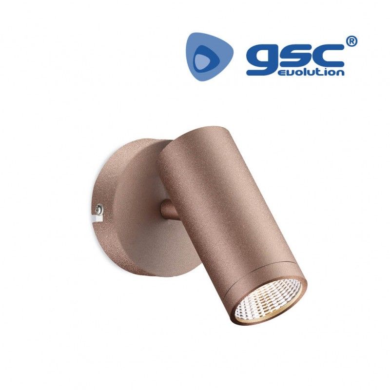 Foco techo simple GU10 Max.60W Cobre GSC 202000001