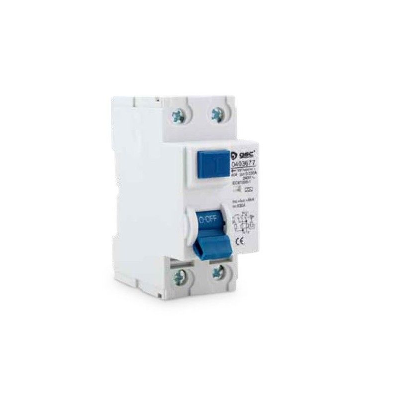 Interruptor diferencial 2P 25A Clase AC GSC 000403677