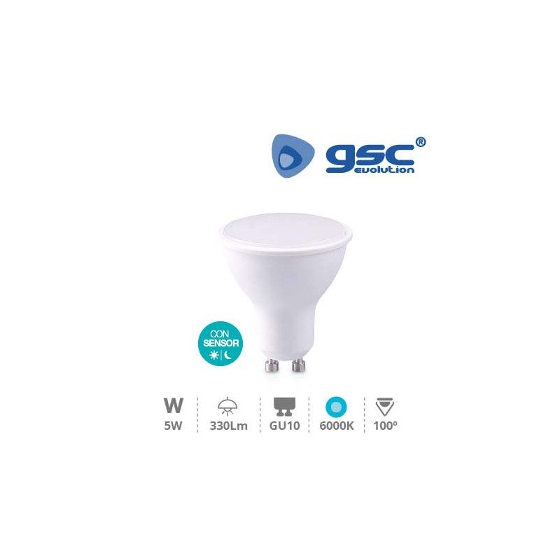 Twilight dichroic led bulb 5W GU10 6000K GSC 002005156 GSC - 1