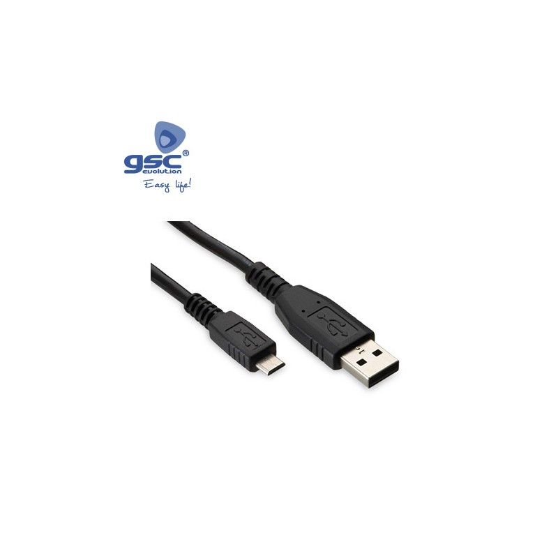 Cable USB macho a micro USB macho 2.0 - 1,5M GSC 001403685