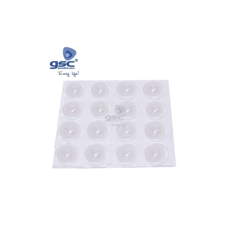 Pack 16 gotas protectoras adhesivas 2.5mm Ø12mm GSC 003802787