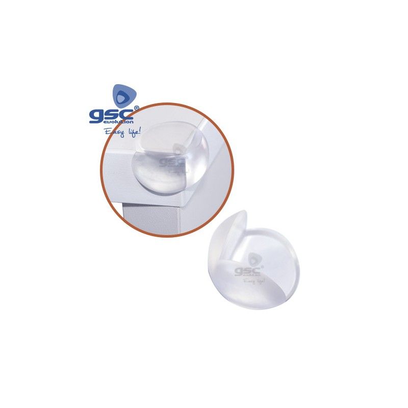 Set 4 transparent silicone corner guard GSC 003802790 GSC - 1