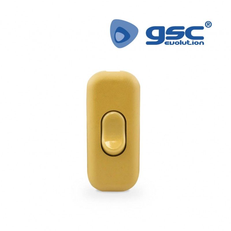 Interruptor de passo 6A Ouro GSC 102515002