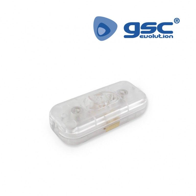 Interruptor de paso 6A Transparente GSC 102515003