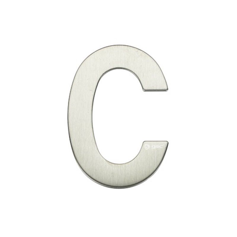 Door letter C stainless steel with adhesive GSC 003302622 GSC - 1