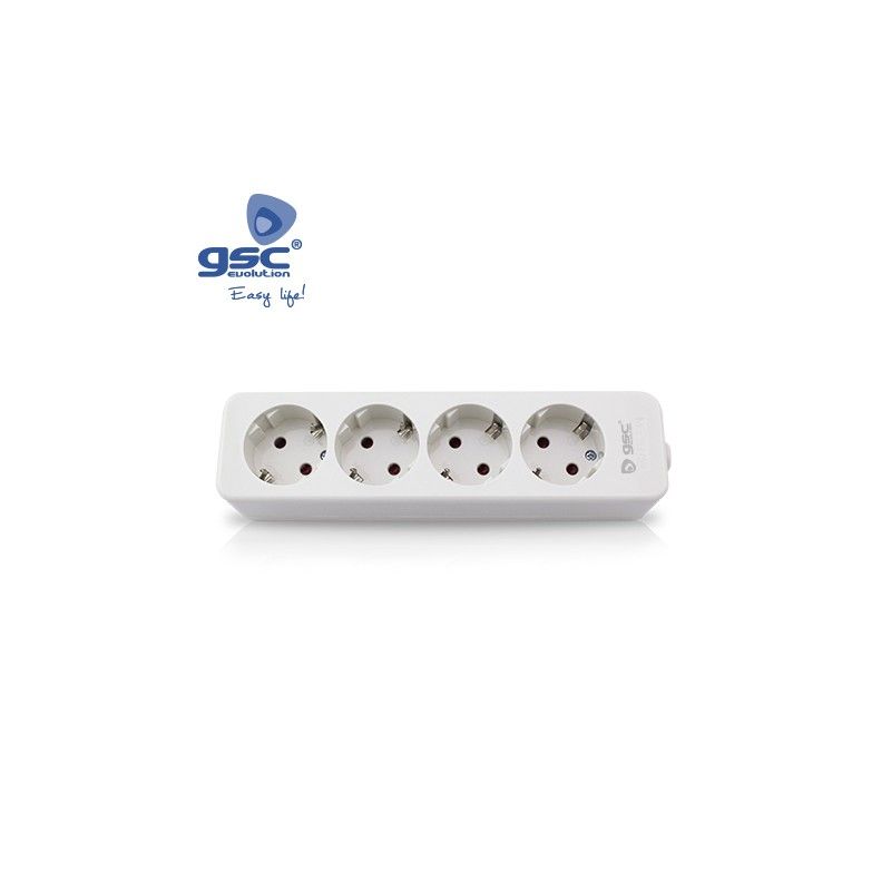 Multiple base Mega 4 plugs without cable GSC 000800225 GSC - 1