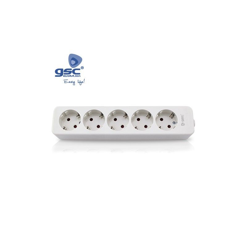 Multiple base Mega 5 plugs without cable GSC 000800227 GSC - 1