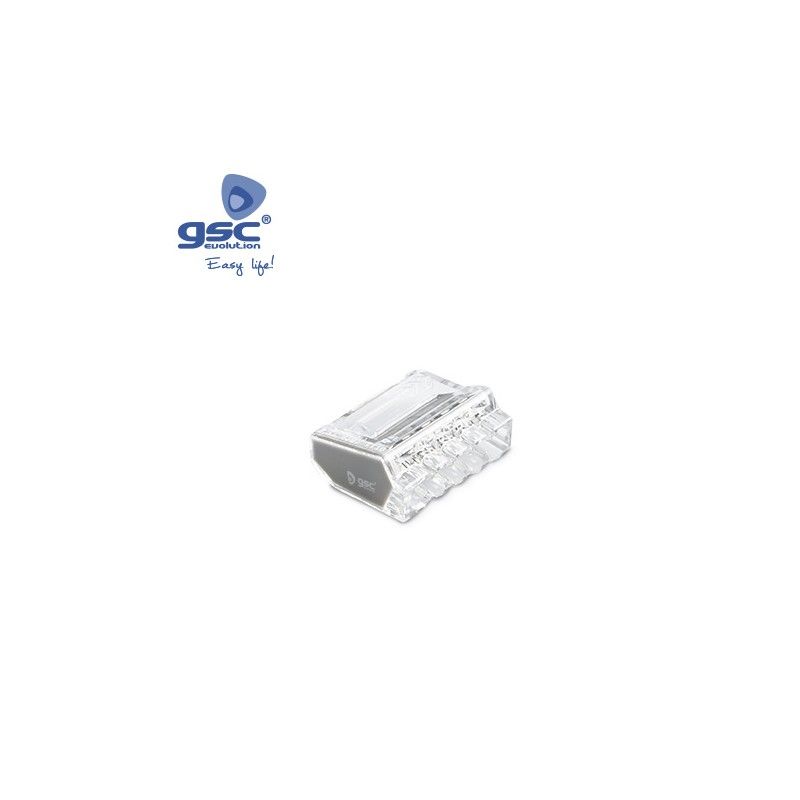 Pack 5 Connector 5 way connection 0.5-2.5mm Gray GSC 001105520 GSC - 1