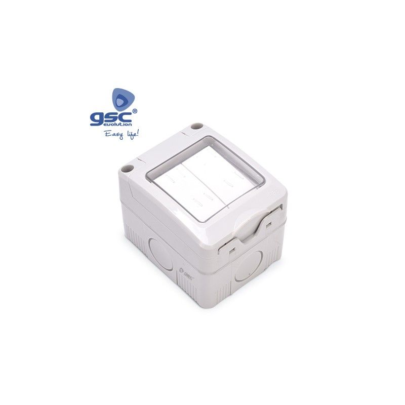 Dual switch 16A IP55 GSC 001203751 GSC - 1