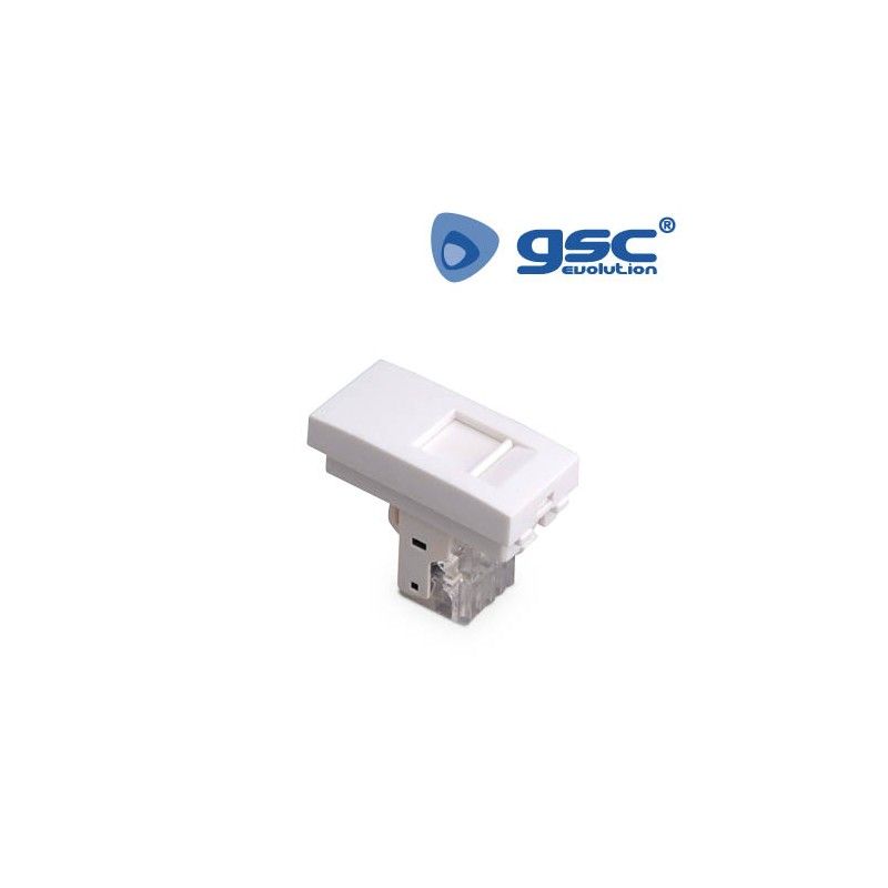 Le module prend des données RJ45 - 8p8c catégorie 6 GSC 001203762 GSC - 1