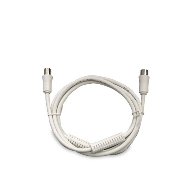 Prolongador coaxial Macho a Hembra Blanco / 1.5M+filtro GSC 002601350