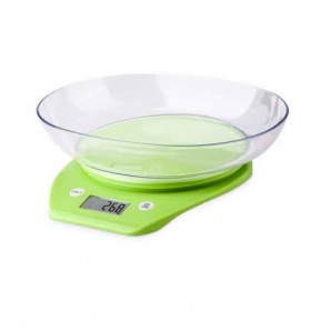 Báscula cocina digital con bol - 2,2 L, Edh