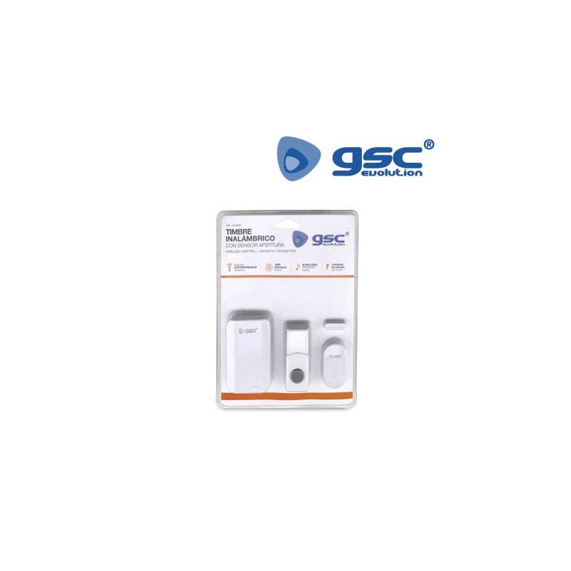 Wireless doorbell + opening sensor 150M GSC 001403693 GSC - 1