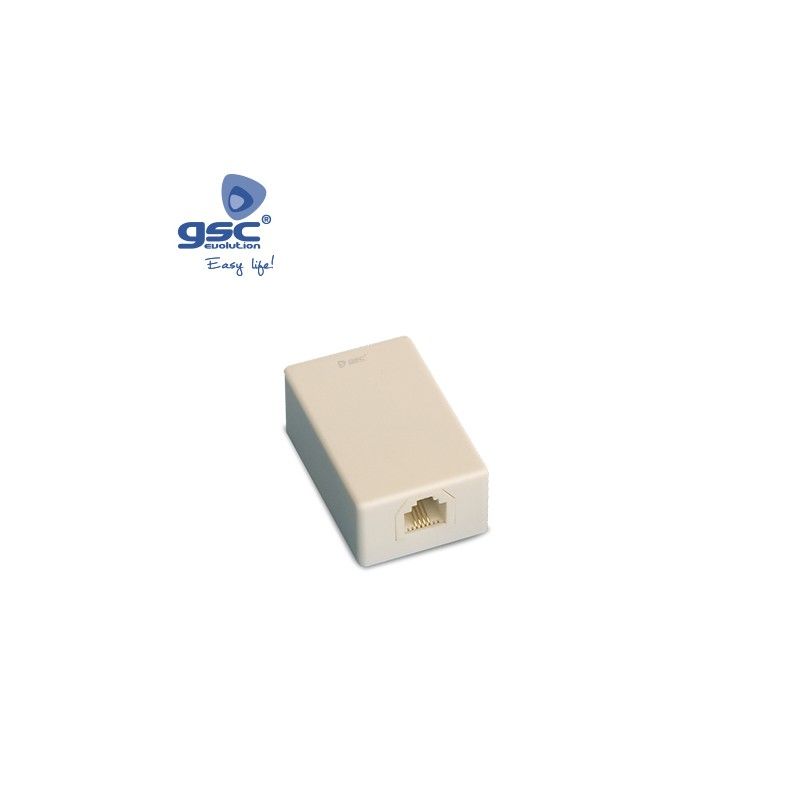 Téléphone rosette 6p4c - Blanc GSC 002600948 GSC - 1