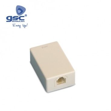 Rosette telephone 6p4c - White GSC 002600948 GSC - 1