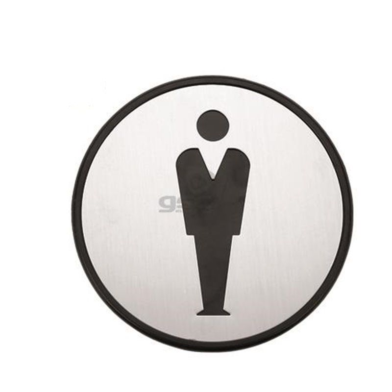 Symbol adhesive bathroom man Ø97mm GSC 003301396 GSC - 1