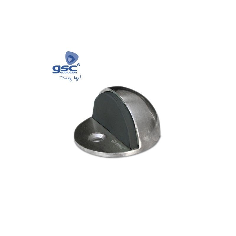 Door stop Ø45x25mm nickel satin hemispherical GSC 003802745 GSC - 1