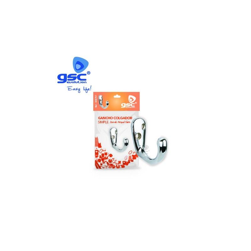 Zamack Glitter Single Hanger Hook GSC 003802747 GSC - 1