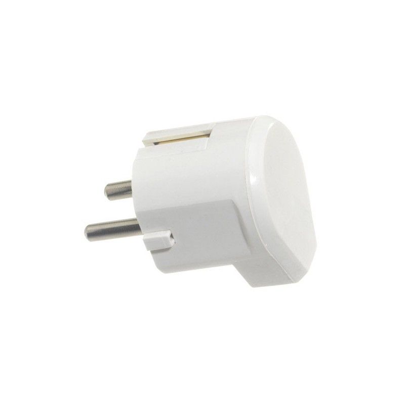 Saída Lateral Plug/Tomada 16 A. 250 V. Branco