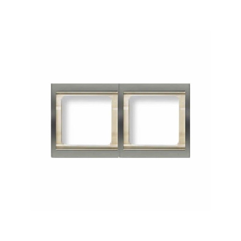 Moldura 2 elementos horizontais PEARL STEEL NIESSEN Olas 8472.1 AP