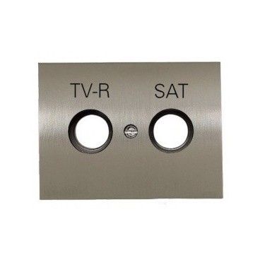 Tapa para toma R/TV-SAT NIESSEN Olas 8450.1 AL