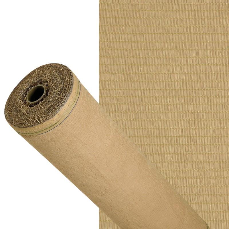 Malla Sombreo 90% Beige 1,0 metro Rollo 50 Metros