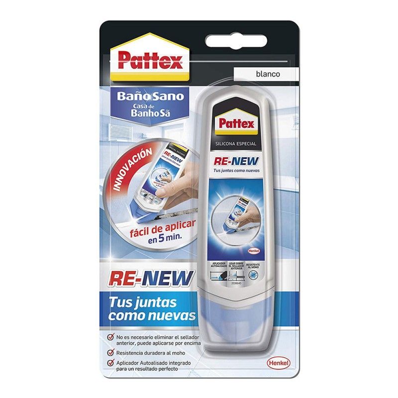 Nural Pattex Re New Juntas Baño (Bote 100 ml.)