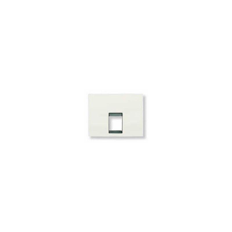 Tapa 1 conector RJ45 NIESSEN Olas 8418.1 BL