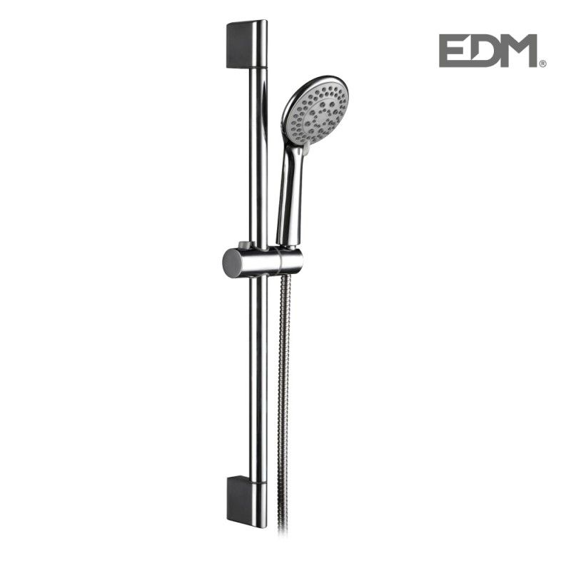 Barra baño con flexo y mando de ducha edm EDM 01147