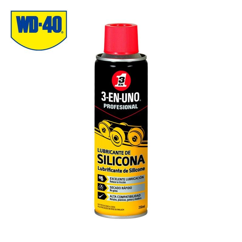 Lubricante de silicona 250ml 3 en 1  EDM 08278