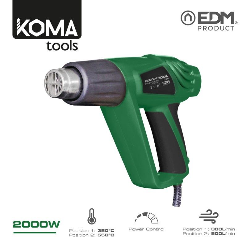 Decapador 2.000w koma tools edm EDM 08708