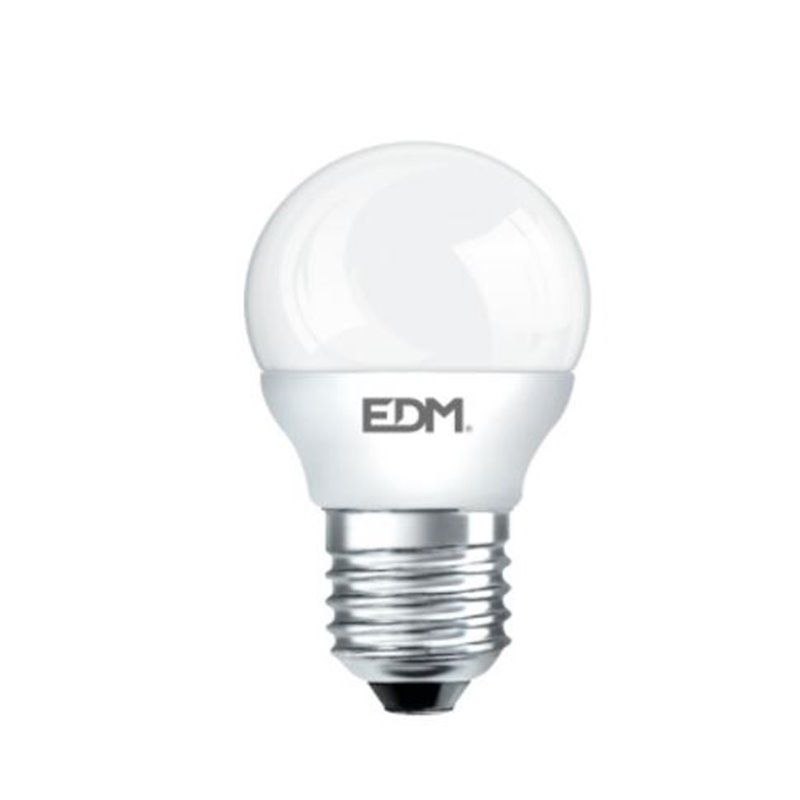 EDM 98318 | Lâmpada esférica LED 5W 400 lumens E27 4000K