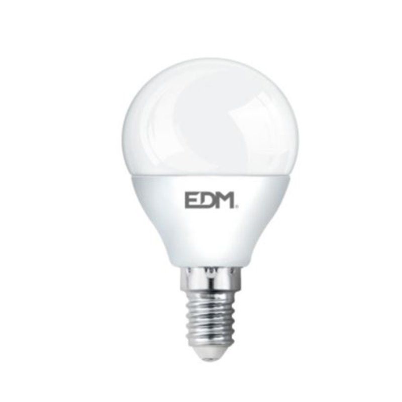 EDM 98323 | Lâmpada esférica LED 5W 400 lumens E14 3200K