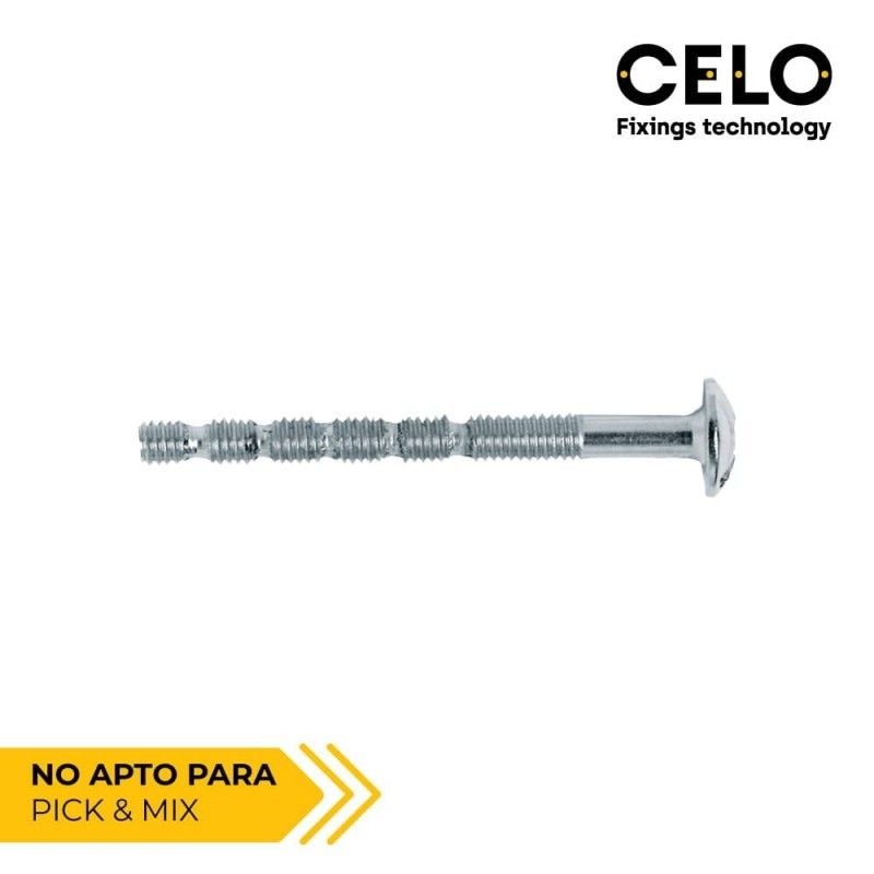 Caja 250  tornillo tirador multilargo din/ref tirm 4x45 niquelado celo EDM 17190