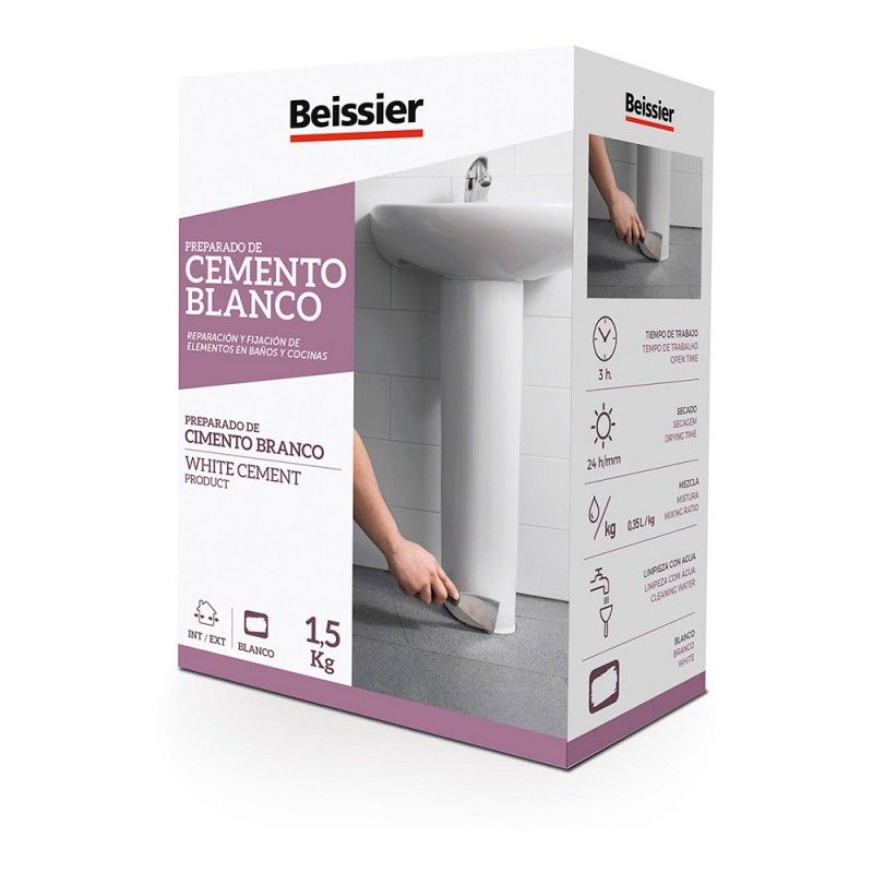 Beissier cemento blanco 1,5kg EDM 24927