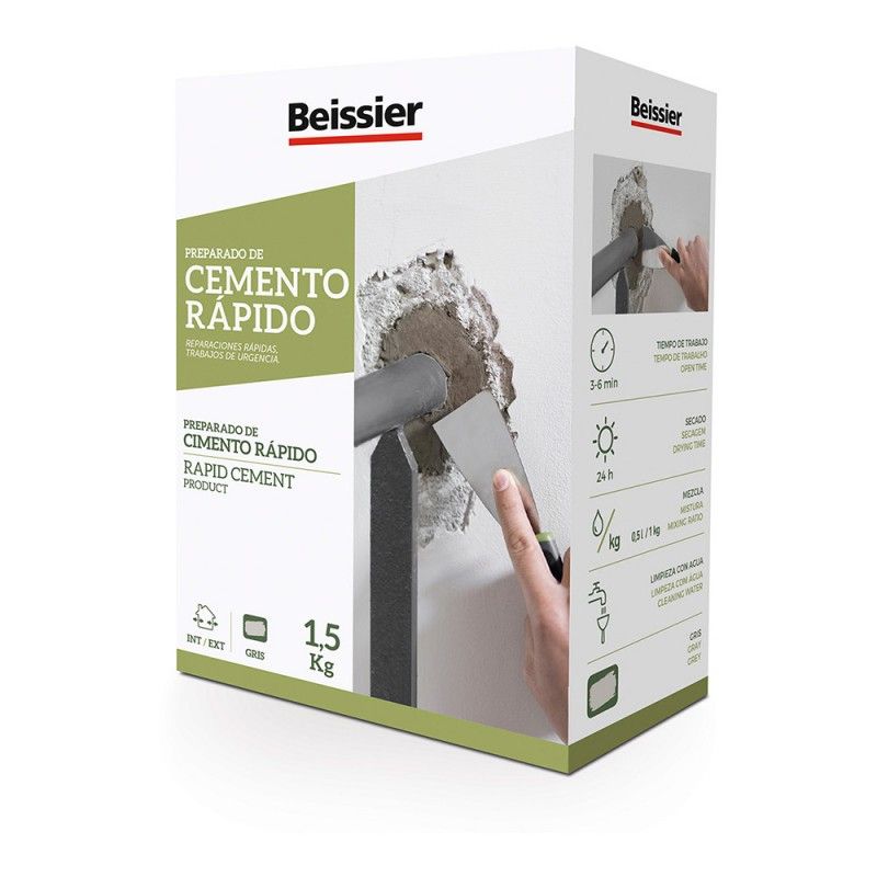 Beissier cemento rapido 1,5kg EDM 24931