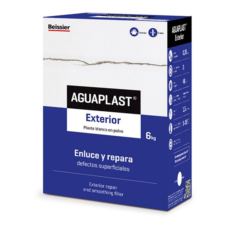 Aguaplast en polvo para exteriores estuche 6 kg  EDM 24934