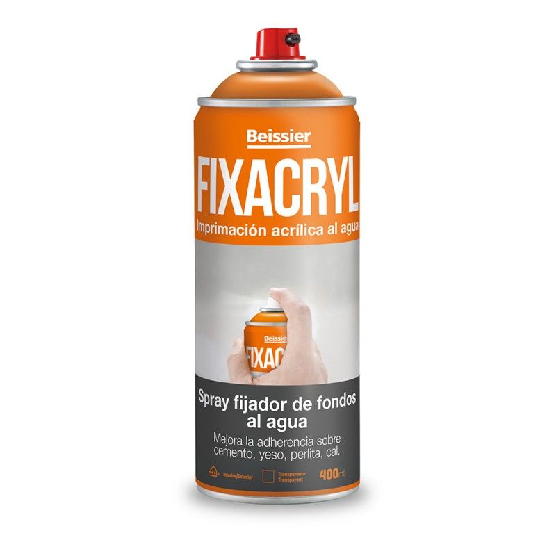 Spray fijador de fondos al agua 400ml fixacryl  EDM 24949