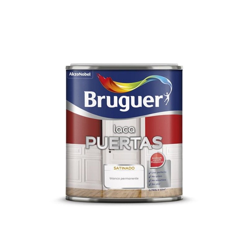 Laca Permanente Branca para Porta 0,75L 5297934 BRUGUER