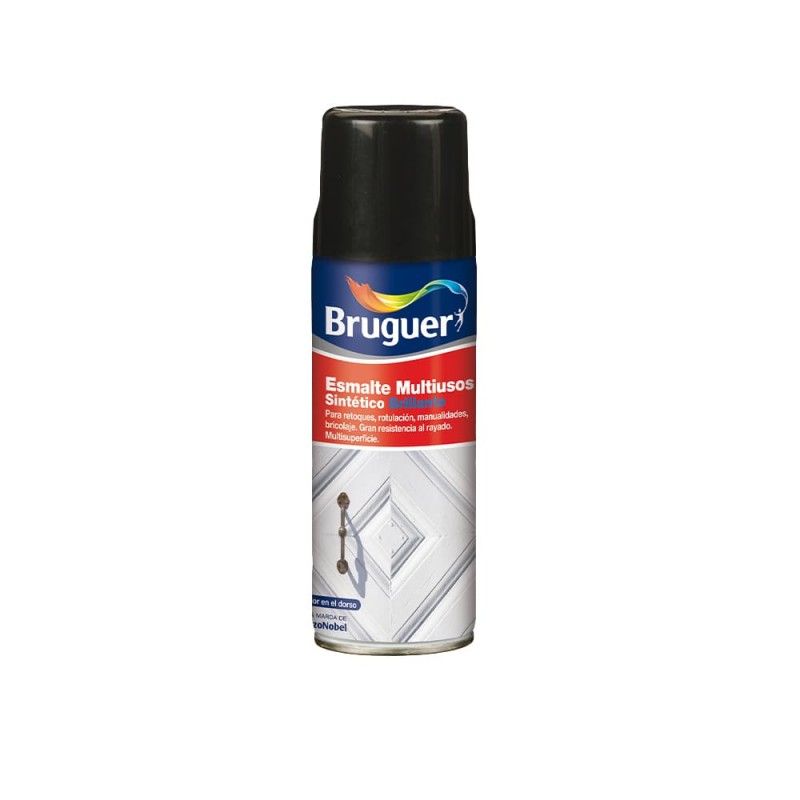 Esmalte multiuso spray brillante blanco 0,4l bruguer EDM 25122