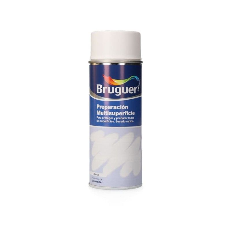 Spray Preparação Multisuperfícies (Fundo Branco) 0,4L 5198004 BRUGUER