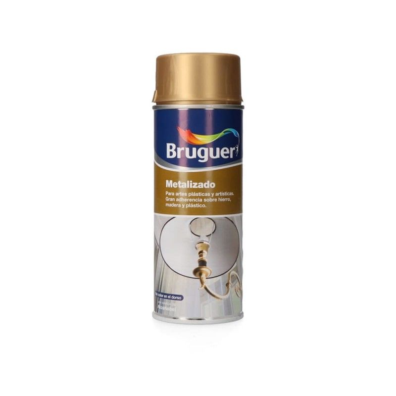 Metalizado spray oro 0,4l bruguer EDM 25150